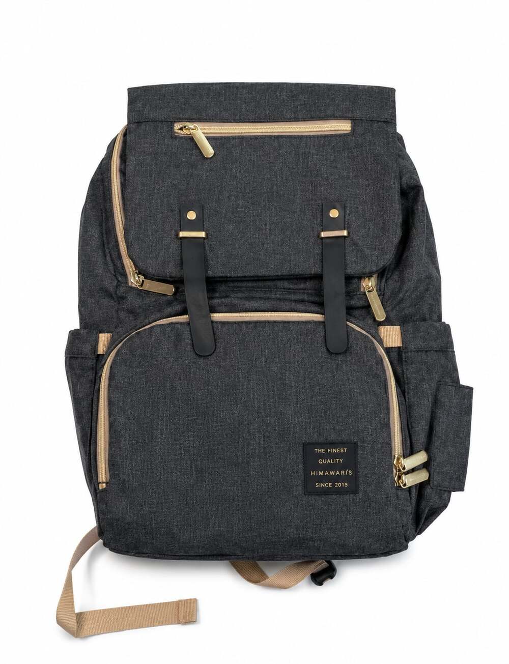 Diaper Bag HaloVa Multi-Function Waterproof  Backpack, Dark Gray